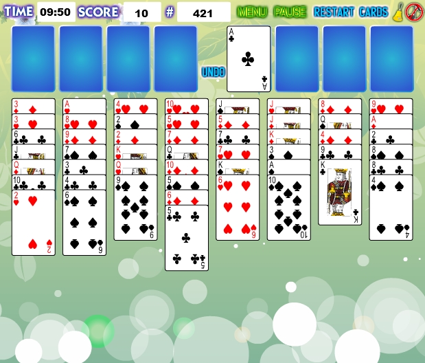 online games solitaire freecell