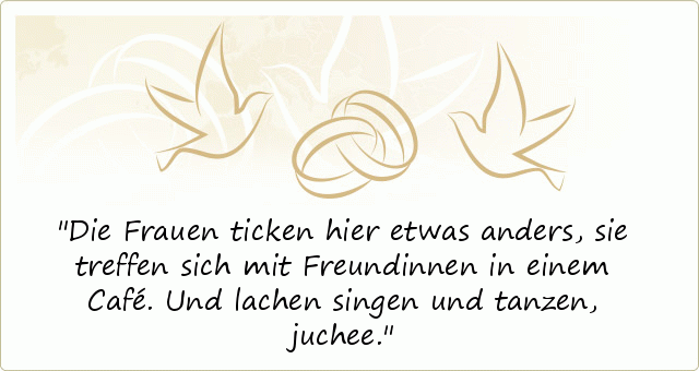 Junggesellinnenabschied Sprüche einer von 16 Sprüchen