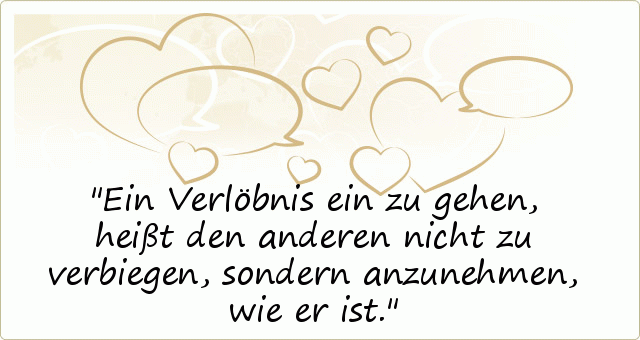 Verlobungssprüche einer von 20 Sprüchen