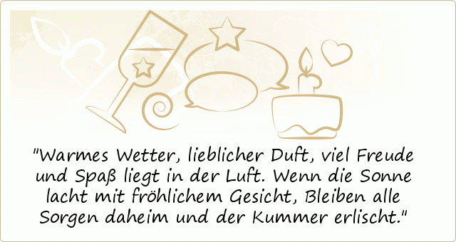 Sommer Sprüche einer von 11 Sprüchen