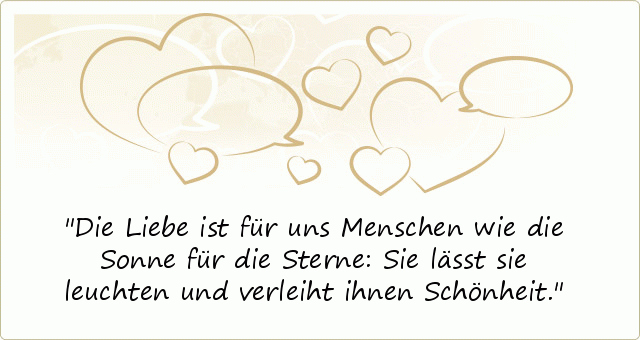 Liebessprüche einer von 40 Sprüchen