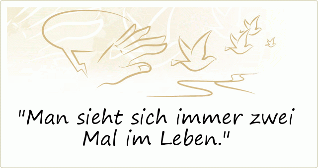 Abschiedssprüche einer von 56 Sprüchen