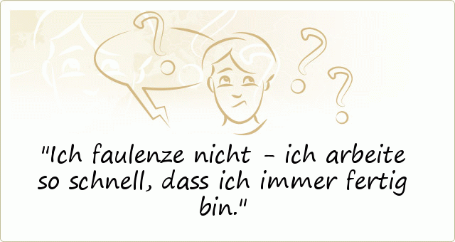 Dumme Sprüche einer von 50 Sprüchen