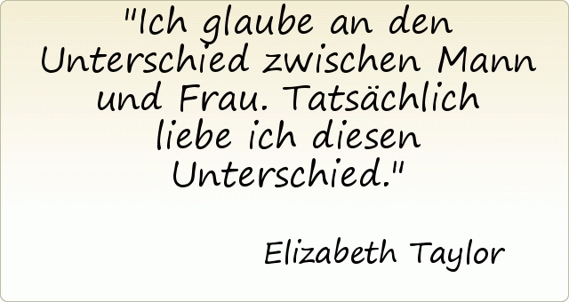 Ich glaube an den Unterschied zwischen Mann und Frau. Tatsächlich liebe ich diesen Unterschied. Ich glaube an den Unterschied zwischen Mann und Frau. Tatsächlich liebe ich diesen Unterschied.