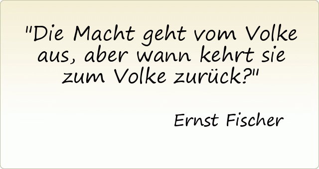 Die Macht geht vom Volke aus, aber wann kehrt sie zum Volke zurück? Die Macht geht vom Volke aus, aber wann kehrt sie zum Volke zurück?