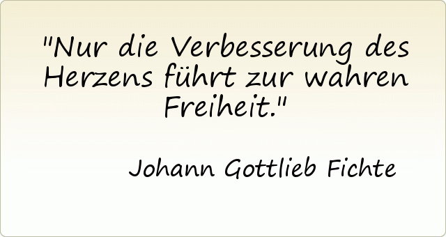 Nur die Verbesserung des Herzens führt zur wahren Freiheit. Nur die Verbesserung des Herzens führt zur wahren Freiheit.