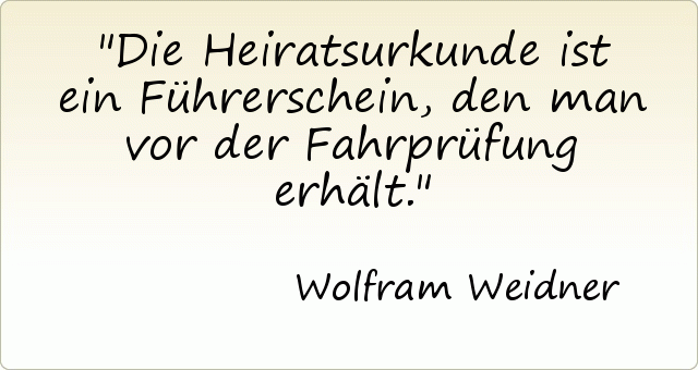 Die Heiratsurkunde ist ein Führerschein, den man vor der Fahrprüfung erhält. Die Heiratsurkunde ist ein Führerschein, den man vor der Fahrprüfung erhält.