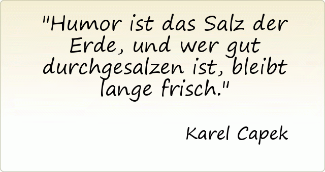 Passende Zitate aus der Kategorie Humor