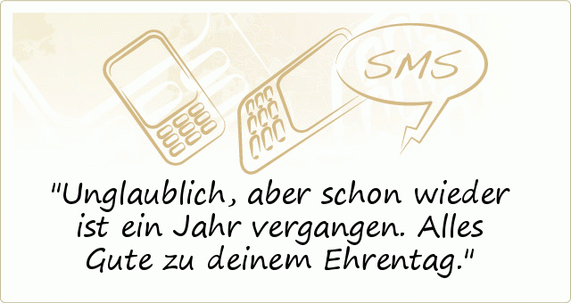 SMS Sprüche zum Geburtstag einer von 20 Sprüchen