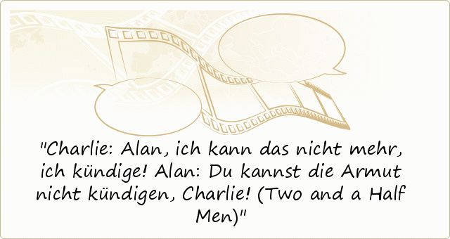 Charlie Harper Sprüche einer von 21 Sprüchen