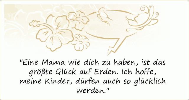 Mama Sprüche einer von 18 Sprüchen
