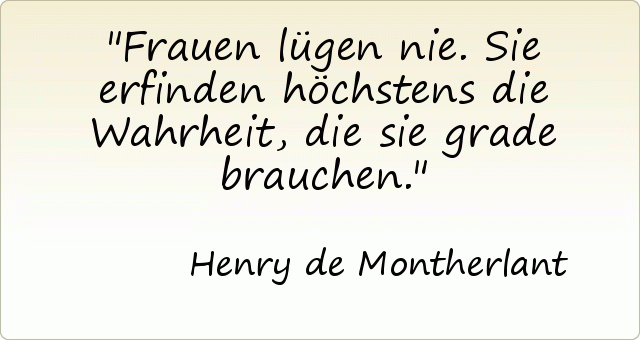 Passende Zitate aus der Kategorie Frauen & Männer