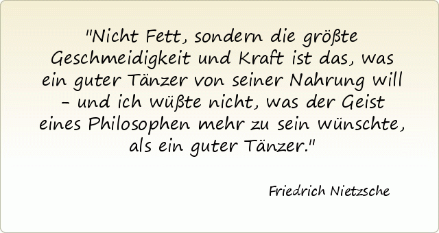 Passende Zitate Aus Der Kategorie Tanz